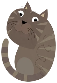 kitty daycare cartoon cat
